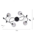 PAUL NEUHAUS 6724-18 - led plafonski luster widow 4xG9/3W/230V | Eponuda.com