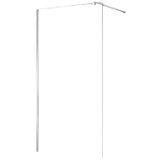 Mb M-B tuš stena TAILOR, prozorno kaljeno steklo, 50 x 200 cm, srebrni profil | Shoptok.si