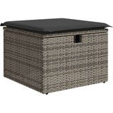 vidaXL 6-dijelni set vrtnih sofa od poliratana s jastucima sivi | shoptok.hr