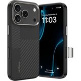 Benks Montage Magnetic Armor Pro Kevlar maska ​​s metalnim okvirom 600D+1500D za iPhone 17 Pro Max crna (gumb za upravljanje kamerom) Cijene