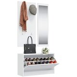  3-u-1 set ormarića za cipele bijeli od konstruiranog drva | shoptok.hr