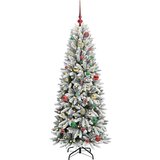 vidaXL Umestno božično drevo med 150 LED Bela 63 x 63 x 150 cm | Shoptok.si