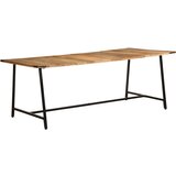 vidaXL Blagovaonski stol 200x100x75 cm masivno drvo manga | shoptok.hr