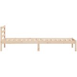  Krevetna konstrukcija s uzglavljem Smeđa 215,5 x 95,5 x 69,5 cm | shoptok.hr