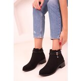 Soho Black Suede Women's Boots & Booties 18406 cene
