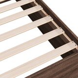vidaXL Okvir za krevet smeđi hrast 150 x 200 cm konstruirano drvo | shoptok.hr
