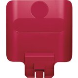 Rubbermaid Označevalna tablica, VxŠxG 298,45 x 44,45 x 361,95 mm, rdeče barve | Shoptok.si