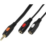 Vivanco 46/1201 KABEL 3.5 ST M/2X3.5 ST Ž -0.2M Cene