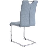 CARRYHOME nihajni stol, kovina, tekstil modra | Shoptok.si