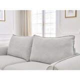 Bobochic Paris Svetlo siva sedežna garnitura za spanje/raztegljiva 216 cm Archimede – | Shoptok.si