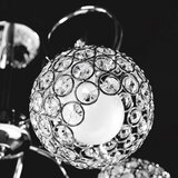 Toolight Kristalna svjetiljka visilica s metalnim listovima APP636-5C | shoptok.hr
