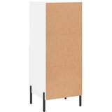  Komoda bijela 34,5 x 34 x 90 cm od konstruiranog drva | shoptok.hr