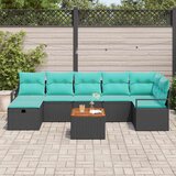  Sjedeća garnitura za vrt 8 kom. poliratan 287 x 122 x 85 cm | shoptok.hr