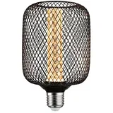 LED svetlobni vir s kovinskim sijajem (E27, Možnost zatemnitve: Ni mogoče zatemniti, Toplo bela, 200 lm, 4,2 W, Barva: Črne barve)