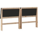  Tapecirani uzglavlje Svijetlo siva 180 cm Čvrsto borovo drvo | shoptok.hr