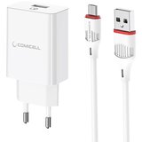 Comicell Kućni punjač Superior CO-BA21A Fast QC3.0 18W 3A Micro USB beli Cene