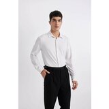 Defacto Slim Fit Polo Collar Striped Long Sleeve Shirt cene