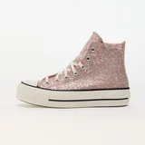 Converse CHUCK TAYLOR ALL STAR LIFT PLATFORM GLITTER Ružičasta