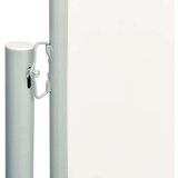 vidaXL Uvlačiva bočna tenda za terasu 180 x 600 cm krem | shoptok.hr