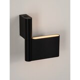 Nova Luce Mat crna LED zidna lampa aluminijska sa savitljivom konstrukcijom Flusso – | shoptok.hr