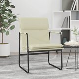  Ležaljka krem 55 x 64 x 80 cm od umjetne kože | shoptok.hr