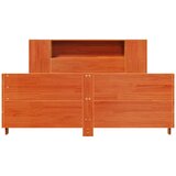  Okvir kreveta bez madraca voštano smeđi 140x190 cm od borovine | shoptok.hr