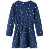  Dječja haljina s dugim rukavima modra 116 | shoptok.hr