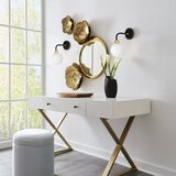 Toolight Zidna Svjetiljka APP1301-1W Crna Zlato | shoptok.hr