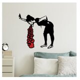 Wallity Zidna dekoracija Banksy 12, 63x61cm, Crna | Eponuda.ba