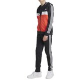 Adidas trenerka j 3S tib fl ts black/brired/white za dečake Cene