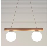  Visilica na sajli WOODSTOCK 2xE27/15W/230V drvo/krem | Eponuda.com