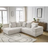 Bobochic Paris Bež kutna garnitura od šenila (s lijevim kutom/u obliku slova L) Whesley – | shoptok.hr