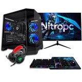 Nitropc Popoln igralni računalnik Pack Bronze Plus - AMD Ryzen 5 5600GT, AMD Vega 7, RAM 16 GB, M.2 1 TB, Črna, (5000007645) | Shoptok.si
