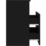 vidaXL Nočna omarica 2 kosa črna 50x32x60 cm | Shoptok.si