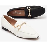 Resti Black women's moccasins with gold embellishment Suletta- Footwear | ePonuda.com