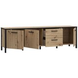 Modern Living Tv-element Kirikus, Barva Hrasta, Črna | Shoptok.si