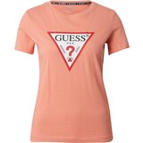 Guess Majica koraljna / crvena / bijela | shoptok.hr