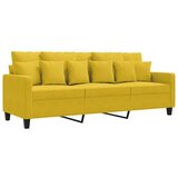  Trosjed žuti 180 cm baršunasti | Eponuda.com