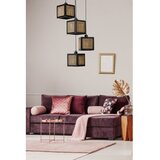 Opviq kumsal 8701-4 rattanblack chandelier | ePonuda.com