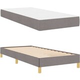 vidaXL Postelja z vzmetnico Taupe, rjava 80 x 200 cm | Shoptok.si