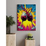 WALLXPERT ASR_CNV25-62 - Višenamensko Dekorativno Platno 70 x 100 cm | Eponuda.com
