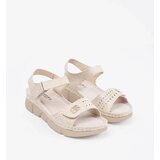 GOODIN Light beige women's sandals | Shoptok.si