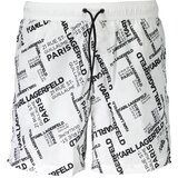 KARL LAGERFELD BEACHWEAR SWIMSUIT BOTTOM MEN WHITE Cene