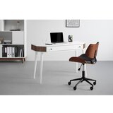 Mömax pisalna miza capri - exklusiv- imitacija hrasta/bela barva | Shoptok.si
