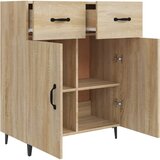  Komoda boja hrasta sonome 69,5x34x90 cm od konstruiranog drva | Eponuda.com