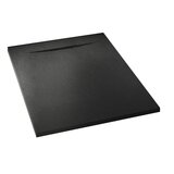 Sanotechnik tuš kad 90 x 90 cm s kanaleto, črna | Shoptok.si