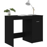  Radni stol crni 100 x 50 x 76 cm od konstruiranog drva | Shoptok.si