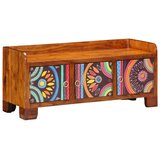  Ormar za cipele Šareni 90 x 35 x 40 cm Čvrsto drvo akacije | shoptok.hr