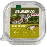 Cat Wilderness Kitten True Country piščanec, losos 100g ALU-pak