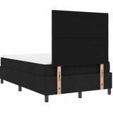  s opruga kutije s uzglavljem Crna 120 x 190 cm tkanina | shoptok.hr